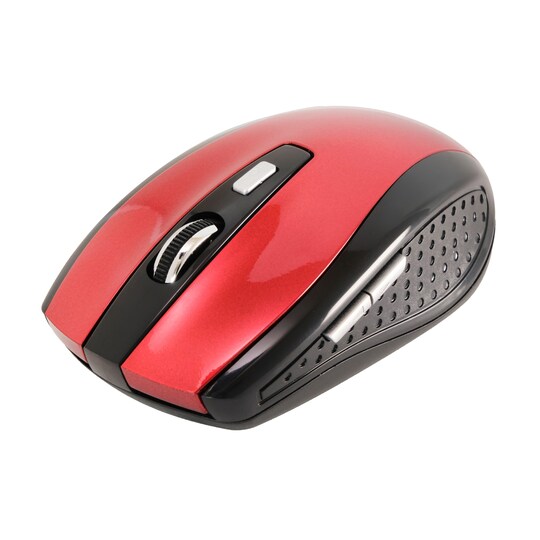 INSTEN; Insten Wireless Mouse, 2.4G Cordless Optical Mouse with Adjustable DPI for Laptop, Computer, Chromebook, Desktop, Mac, Red; Category:Computer Accessories; Image:1